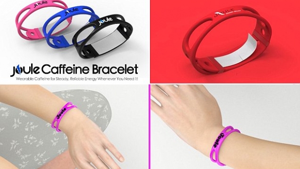 Joule est un bracelet connecté qui vous offre la possibilité de consommer de la caféine autrement