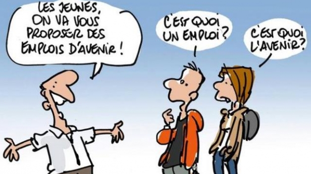 Selon un récent sondage TNS SOFRES, 76% des français sont pessimistes sur l'avenir des jeunes en France contre 20% d'optimistes. Les jeunes de 18 à 24 ans sont quant à eux un peu moins pessimistes même si tout est relatif 73% contre 26% d'optimistes