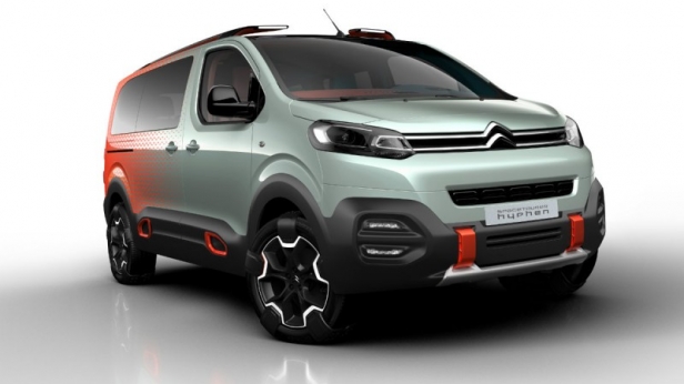 Collaboration gagnante entre Citroën et Hyphen Hyphen: un étonnant concept 4x4 SpaceTourer Hyphen, une fourgonnette qui se prend pour un SUV !