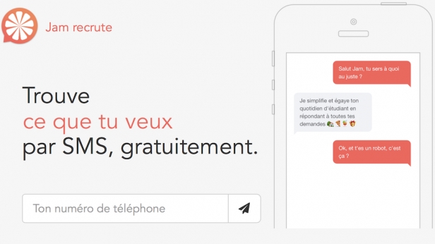 Jam, qui vient de lever un million d’euros, est un assistant conçu avec un programme d’intelligence artificielle supervisée par des humains, spécialement pour des étudiants