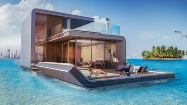 La révolution de l'immobilier de luxe sera peut être cette maison-yacht ? Encore sous forme de concept, le floating seahorse sera partiellement immergé sous l'océan. Il en sera produit 42 exemplaires seulement à partir de fin 2016