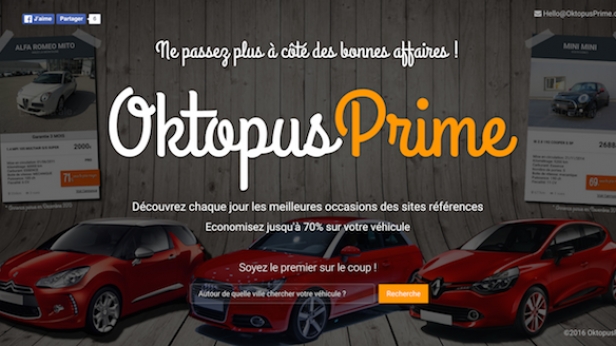 OktopusPrime est un site Internet qui propose une sélection de voitures d’occasion, dans le budget de l’internaute et bien en-dessous du prix du marché