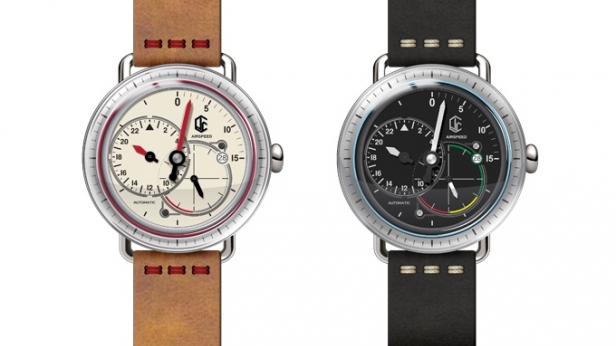 CJR, une marque horlogère venue de Hong Kong, présente sa nouvelle Airspeed Regulator, une montre inspirée de l’univers de l’aviation. Elle se décline en deux versions, Vintage et Pilot, qui seront bientôt disponibles, à partir de 329$