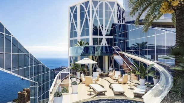 C'est l'appartement le plus cher au monde. Il donne sur la baie de Monaco. Il fait 3300m² en surface habitable et coûte 300M€