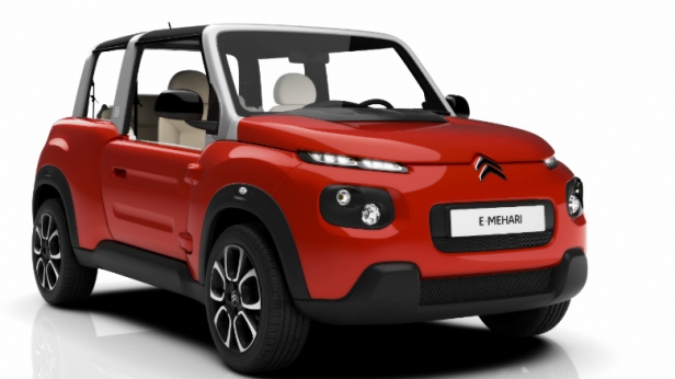 Citröen ressort une Méhari..mais électrique ! Avec une autonomie de 200 kms et un temps de recharge entre 8 et 13 heures, elle est attendue au printemps 2016 pour un premier test sur les routes