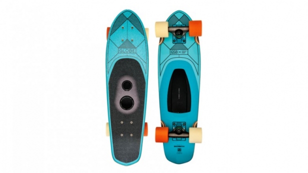 Globe vient de dévoiler le premier skateboard intégrant une enceinte sans-fil, d'une autonomie de 6h!