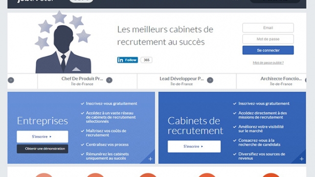 Jobtruster connecte les entreprises aux cabinets de recrutement qui leur correspondent