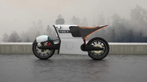 Tesla e-Bike est un concept de moto électrique futuriste, composé de fibre de carbone, d’aluminium et de plastique de haute résistance la rendant à la fois légère et résistante.
