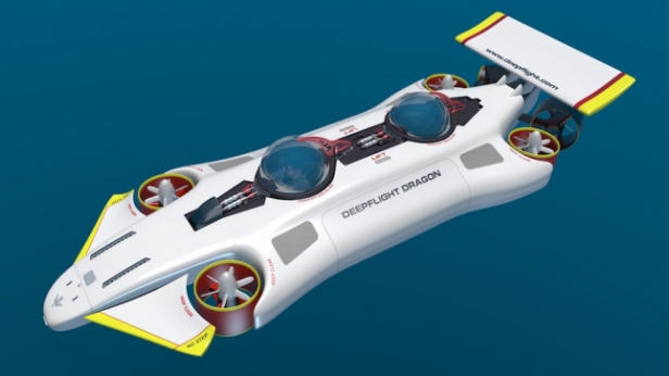 Vous pourrez désormais explorer les fonds marins avec le DeepFlight Dragon: un sous-marin personnel, qui descend jusqu'à 120 m de profondeur en emmenant jusqu'à 2 personnes - Il sera vendu à 1,5 millions $ !