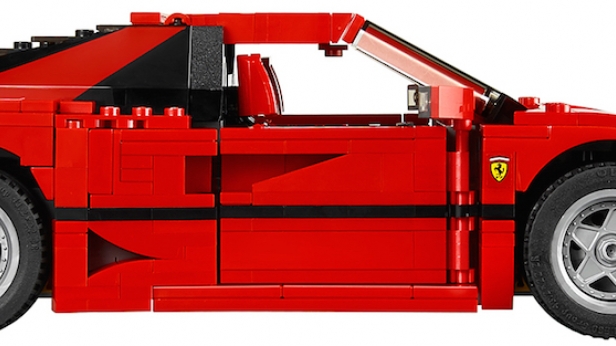 Amateurs de LEGO et de Ferrari, c'est pour vous ! Une Ferrari F40 en 1158 pièces, disponible dès le 1er aout à partir de 90 $