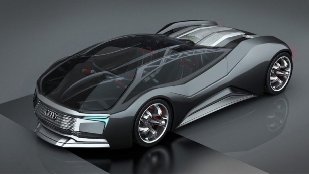 Le designer automobile Grigory Gorin a peut être trouvé la solution pour la source d'énergie des futures voitures: l'Audi Mesarthim F-Tron Quattro Concept est un concept-car totalement futuriste qui fonctionnera avec un réacteur à fusion nucléaire !
