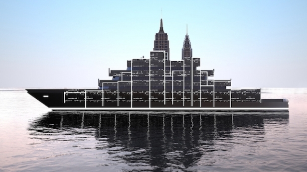 A l'avenir, le luxe ne se définira pas en terme de plus grand yacht, mais en plus design ! Concept de Vasily Klyukin pour la navigation du future