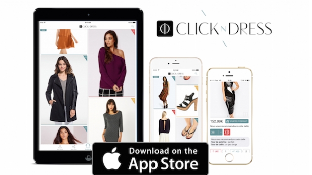 ClickNdress est un service de recommandations de vêtements, réalisé en fonction de la morphologie de l’utilisateur sur plus de 25 000 articles, afin qu’il puisse trouver le bon vêtement