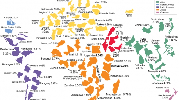 Prévision de la croissance économique mondiale jusqu'en 2024