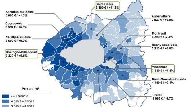 Immobilier en Ile de France : des prix qui continuent à augmenter selon les notaires