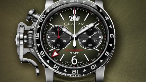 La maison Graham présente la nouvelle version de sa montre Chronofighter Vintage GMT !