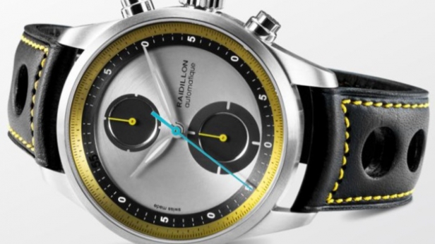 Raidillon présente Chrono Raidillon Pit Stop, un chrono bicompax de 42 mm au design très pur qui ne sera produit qu’à 55 exemplaires et vendu à 2 990 €