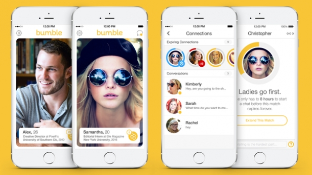 Une Start-up américaine lance Bumble, une application de rencontre qui incite les filles à faire le premier pas