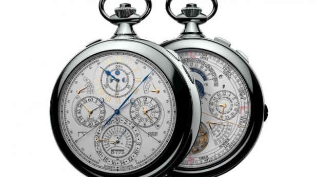 8 ans de développement et 8 millions d'€ pour cette commande faite à Vacheron Constantin, la montre la plus compliquée jamais réalisée - Équipée d’un calendrier hébraïque, d’un calendrier ISO 8601, d’un chronographe à rattrapante double rétrograde...