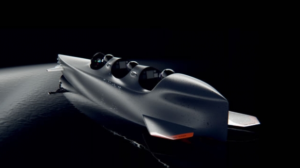 Ortega Mk. 1C est un sous-marin personnel incroyable, sous forme de requin ! Équipé de deux moteurs électriques, il est capable de plonger à près de 100 m de profondeur