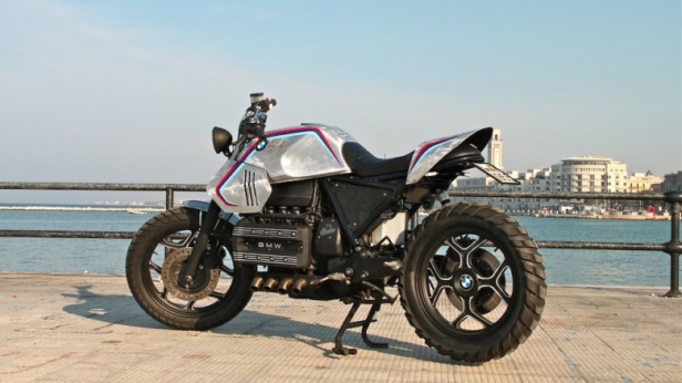 Les amateurs de belles motos apprécieront: Shaka Garage revisite la K100 -1985 de BMW et la rend méconnaissable !
