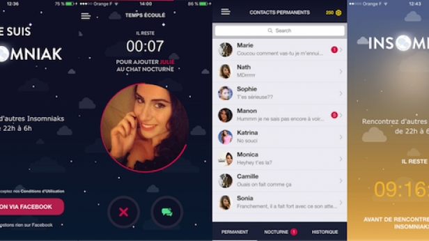 Insomniak, l’application qui transforme les nuits d’insomnie en rencontres