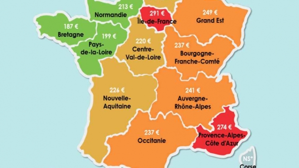 Les Régions et les Villes ou votre assurance habitation vous coûte le plus cher