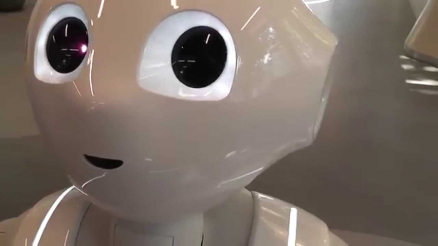 Pepper est le fruit d'une collaboration franco-japonaise. C'est le premier robot bientôt commercialisable qui est capable de ressentir les émotions humaines. Il peut interagir avec vous et mener des discussions poussées, bientôt disponible en France