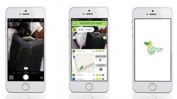 Smart Cycle est une application innovante de recyclage participatif par le biais de géolocalisation des objets