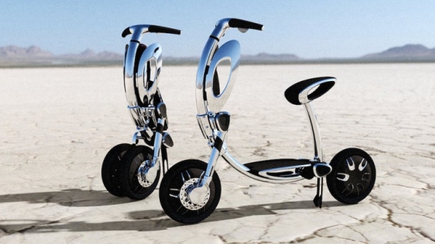 INU est le scooter électrique qui se plie et se déplie à la voix, a une autonomie de 19 km et se recharge en 3h ! Il sera décliné en 3 versions, facturées de 2 299 € à 5 000 €