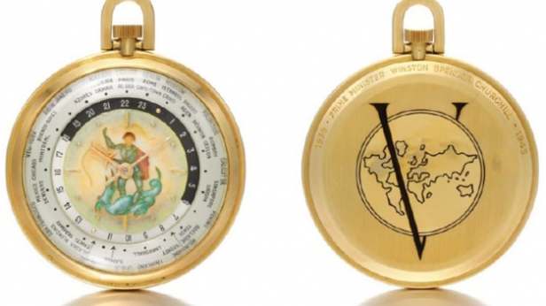 Une vente aux enchères exceptionnelle de la montre de la Victoire, offerte par les suisses à Sir Winston Churchill à la fin de la 2ème guerre mondiale ! Elle a été vendue à 680 000 €, soit 8 fois son estimation !
